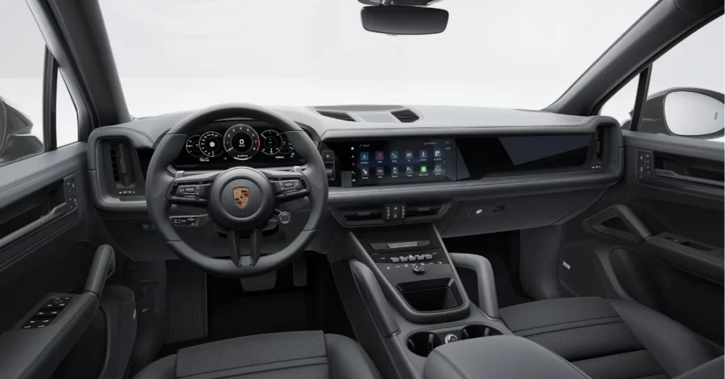 नई Porsche Cayenne ब्लैक एडिशन एसयूवी का इंटीरियर 