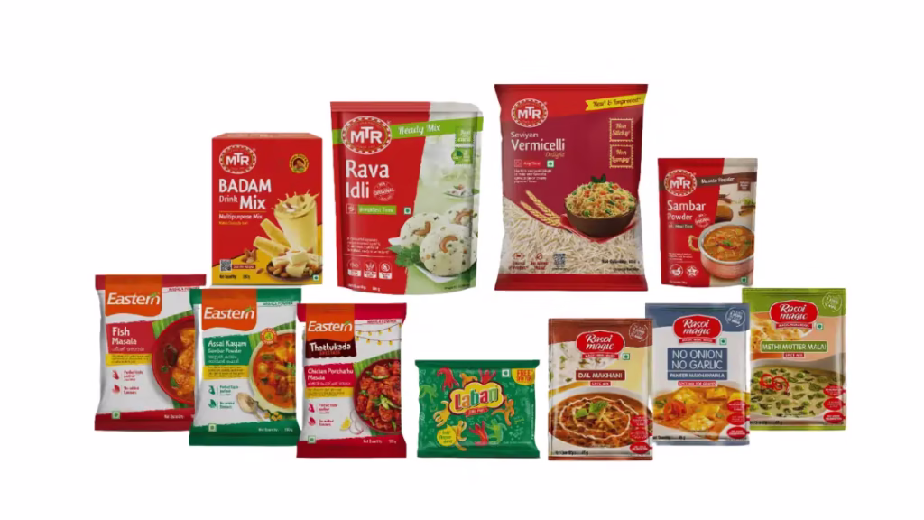 Orkla India IPO GMP Today: Live Subscription Status, Grey Market Premium & Complete Investment Analysis 2 Orkla India's MTR and Eastern branded products including spices and ready-to-eat foods